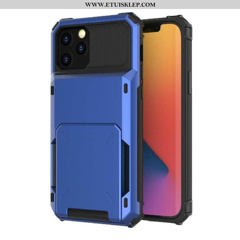 Etui do iPhone 13 Pro Max Odwróć Stylowy Uchwyt Na Karty